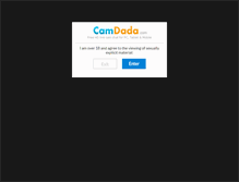Tablet Screenshot of camdada.com